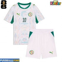 Senegal Sadio Mane #10 Heimtrikotsatz Kinder WM 2026 Kurzarm (+ Kurze Hosen)
